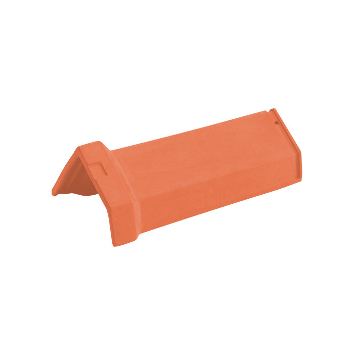 Универсальная коньковая черепица для односкатной крыши, Натуральный красный, ABC