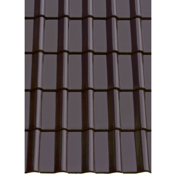 Керамическая черепица ABC Modena 11, Палисандр