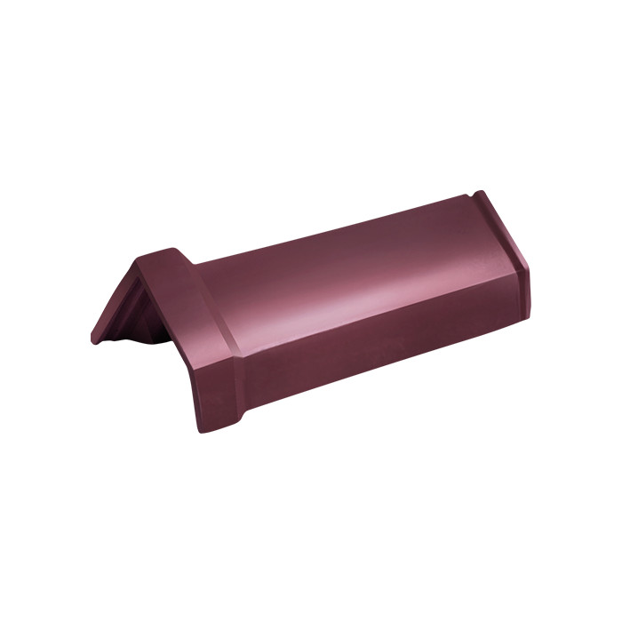 Универсальная коньковая черепица для односкатной крыши, Марон, ABC